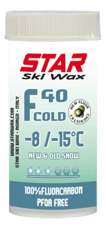 Star Ski Wax F40 Fluor Powder 30g