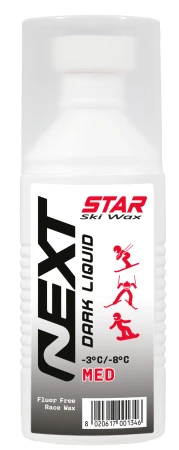 Star Ski Wax Next Sponge Race Wax DARK med 100ml