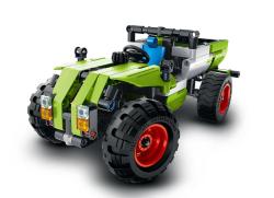 Stavebnice 2v1 kombajn/traktor 335 ks