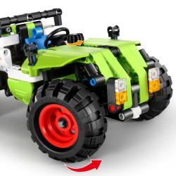 Stavebnice 2v1 kombajn/traktor 335 ks