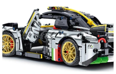 Stavebnice auto sportovní 1:14 1237 dílků