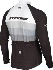 Stevens Aero Equipe Bílo/černý Dlouhý Rukáv dres