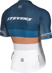 Stevens Aero Equipe Modro/bílo/zlatý Krátký Rukáv dres