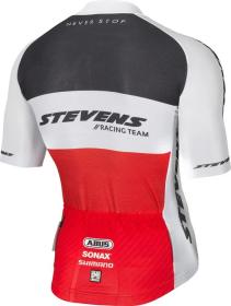 Stevens Aero Team Bílo/červeno/černý Krátký Rukáv dres