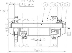 Stevens Jura Carbon 2017/20 plech ochranný rámu