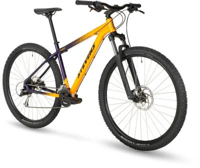 Stevens Tonga 27.5 žluto/fialové horské kolo + výbava zdarma