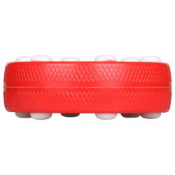 Stilmat puk na in-line hokej červená