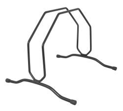 Peruzzo PORTA Stojan na vystavení kola, Fe černý