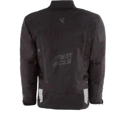 Street Racer Bunda na motorku ALL Season černá + sleva 400,- na příslušenství