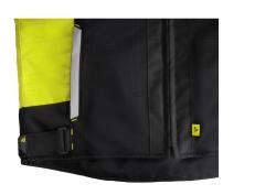 Street Racer Bunda na motorku Evans Air černo-fluo žlutá + sleva 300,- na příslušenství