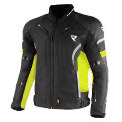 Street Racer Bunda na motorku Evans černo-fluo žlutá + sleva 300,- na příslušenství