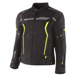 Street Racer Bunda na motorku Flex černo-fluo žlutá + sleva 300,- na příslušenství