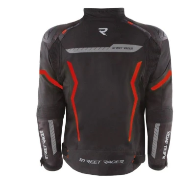 Street Racer Bunda na motorku Flex EVO černo-červená