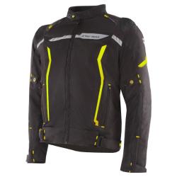 Street Racer Bunda na motorku Flex EVO černo-fluo žlutá + sleva 300,- na příslušenství