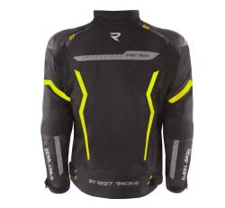 Street Racer Bunda na motorku Flex EVO černo-fluo žlutá + sleva 300,- na příslušenství