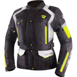 Street Racer Dámská bunda na motorku Hilax černo-šedo-fluo žlutá + sleva 400,- na příslušenství Street Racer Dámská bunda na motorku Hilax černo-šedo-fluo žlutá + sleva 400,- na příslušenství