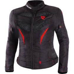 Street Racer Dámska bunda na motorku Rose Air čierno-červená + zľava 12 € na príslušenstvo