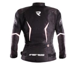 Street Racer Dámská bunda na motorku Rose černo-bílá + sleva 400,- na příslušenství