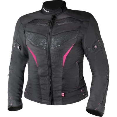 Street Racer Dámská bunda na motorku Rose černo-růžová + sleva 400,- na příslušenství Street Racer Dámská bunda na motorku Rose černo-růžová + sleva 400,- na příslušenství