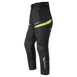 Street Racer Dámské kalhoty na motorku Vix černo-fluo žluté + sleva 200,- na příslušenství