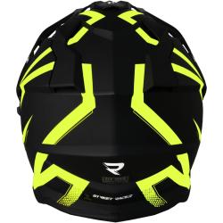 Street Racer Enduro helma na motorku Ignite matná černo-fluo žlutá