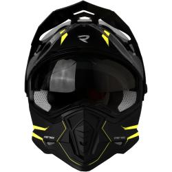 Street Racer Enduro helma na motorku Ignite matná černo-fluo žlutá