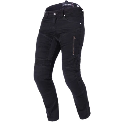 Street Racer Jeansy na motorku Stretch II CE černé