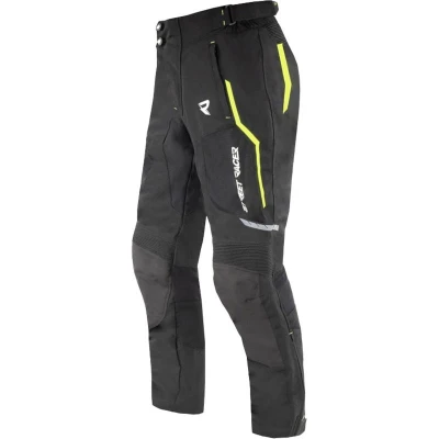 Street Racer Kalhoty na motorku Flex Air černo-fluo žluté + sleva 200,- na příslušenství