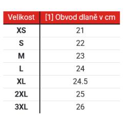 Street Racer Rukavice na motorku Stunt černo-bílé