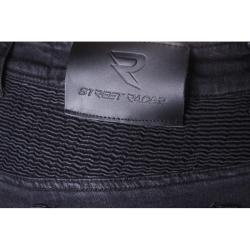 Street Racer Zkrácené jeansy na motorku Spike II CE černé + sleva 300,- na příslušenství