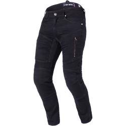 Street Racer Skrátené jeansy na motorku Stretch II CE čierne + zľava 300,- na príslušenstvo