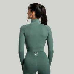 STRIX Dámský top Cropped Seamless Moss POUZE L (VÝPRODEJ)