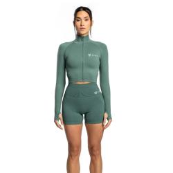STRIX Dámský top Cropped Seamless Moss POUZE XS (VÝPRODEJ)