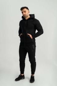 STRIX Mikina so zipsom Nova Black LEN S (VÝPREDAJ)