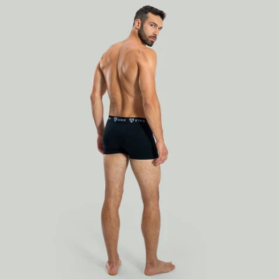 STRIX Pánské boxerky Essential Trunks 2Pack Black POUZE XL (VÝPRODEJ)