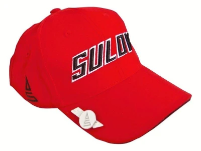 SULOV Golf červená čepice