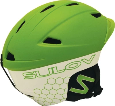 Sulov Diavol HF002 zelená lyžařská helma