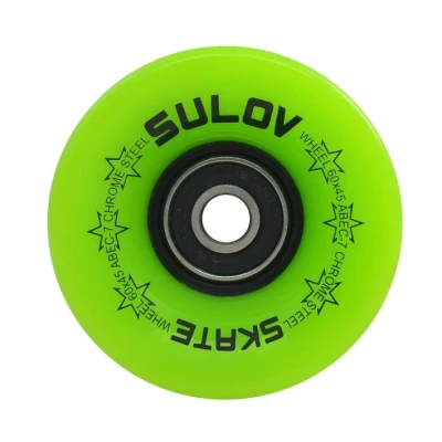 Sulov Kolečka Penny board Lemon Green 60 x 45mm 85a sada 4ks s ložisky Sulov Kolečka Penny board Lemon Green 60 x 45mm 85a sada 4ks s ložisky
