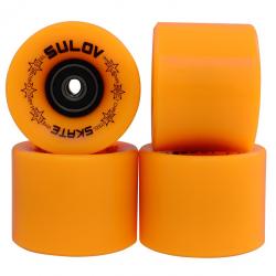 Sulov Kolečka Penny board MAT Orange 60 x 45mm 85a sada 4ks s ložisky