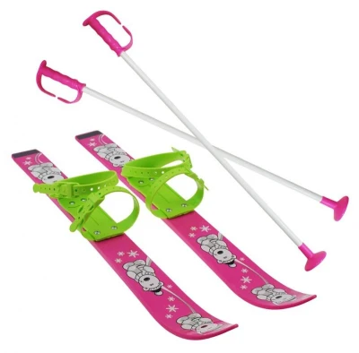 Sulov Lyže dětské 70cm, fialové/purpurové