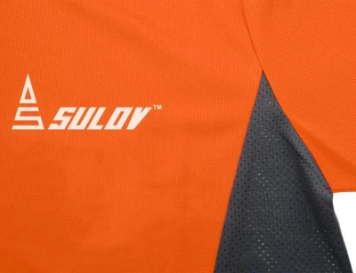 SULOV Runfit oranžové pánské běžecké triko