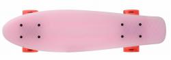 Sulov Penny board 22[34] Burn Rider růžový fosforeskující blikající kolečka
