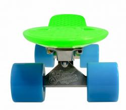 Sulov 22[34] CITY zeleno-modrý penny board