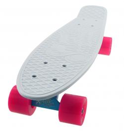 Sulov 22[34] NEON SPEEDWAY bílo-růžový Penny board