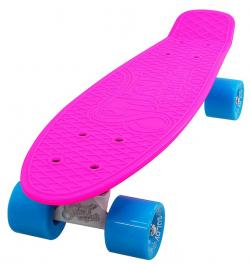 Sulov 22 NEON SPEEDWAY růžovo-modro-bílý pennyboard