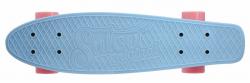 Sulov 22[34] PASTEL modro-ružový penny board