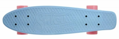 Sulov 22[34] PASTEL modro-ružový penny board
