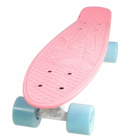 Sulov 22 Pastel růžovo-modrý penny board
