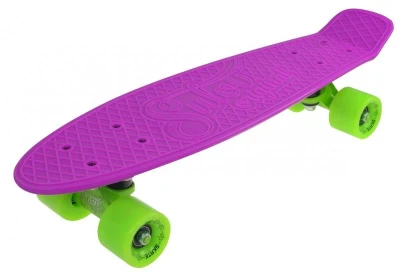 Sulov 22" VIA DOLCE fialovo-zelený penny board