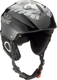 Sulov POWER černo-šedá lyžařská helma POUZE L/XL (58-61 cm) (VÝPRODEJ)